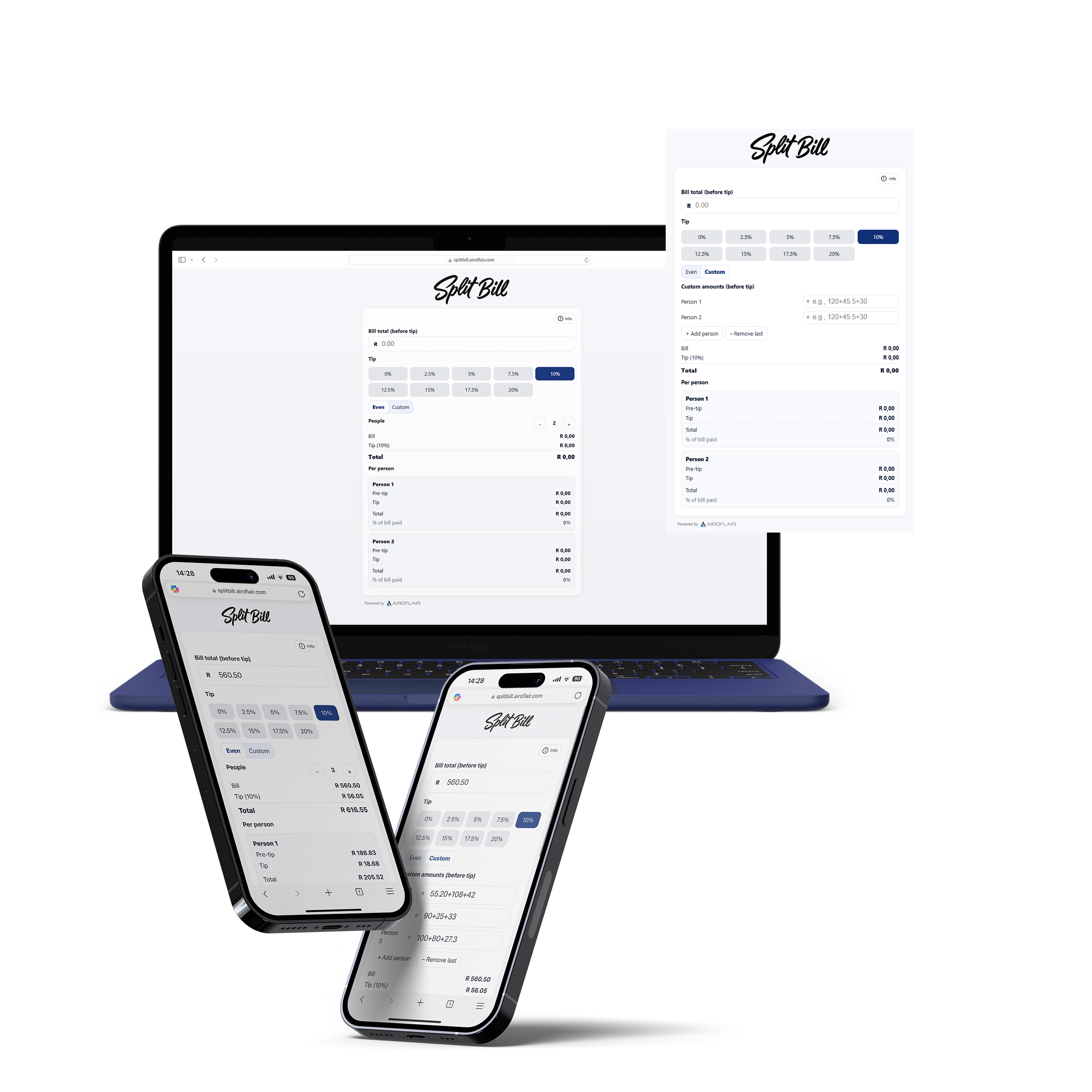 SplitBill preview