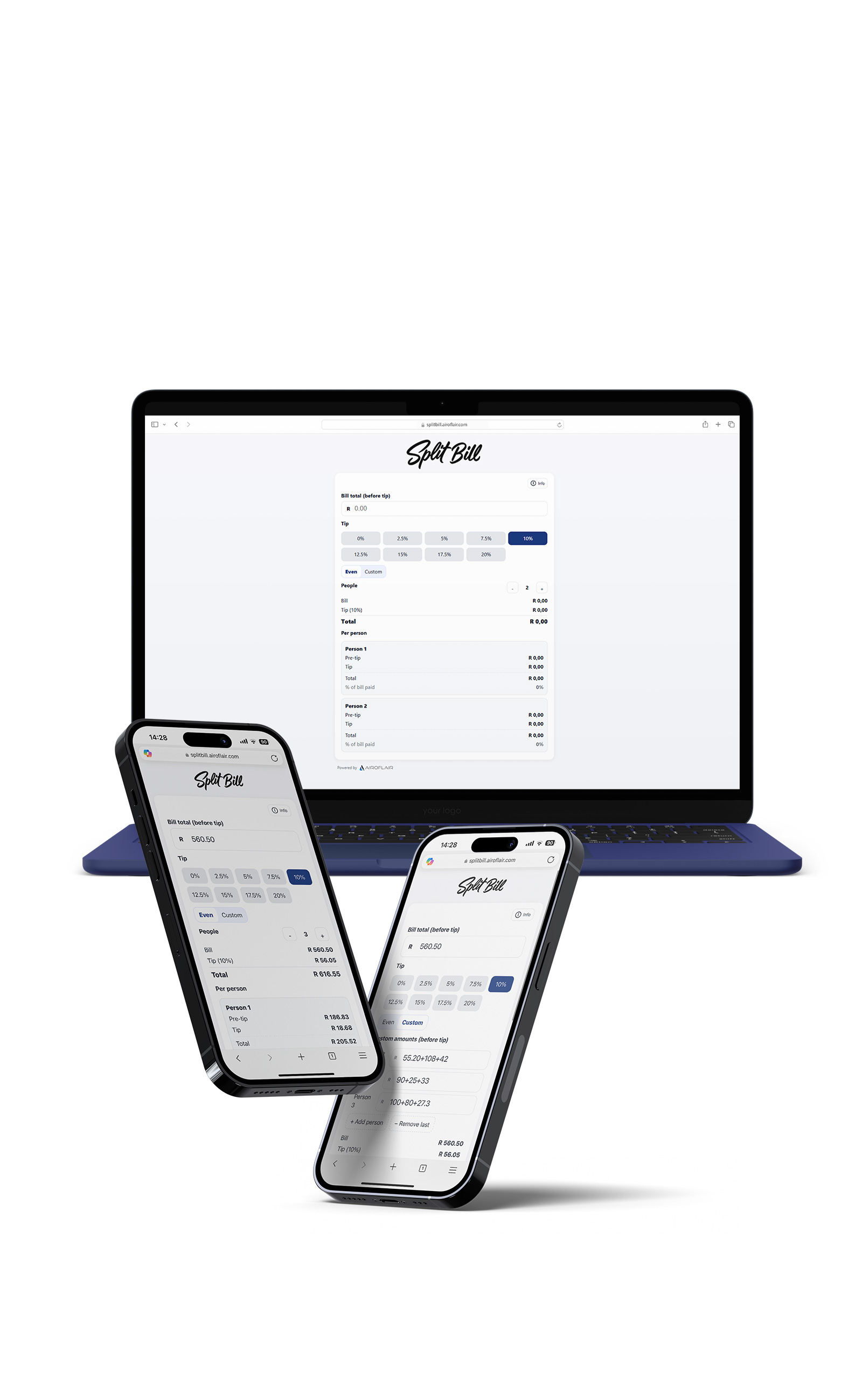SplitBill preview